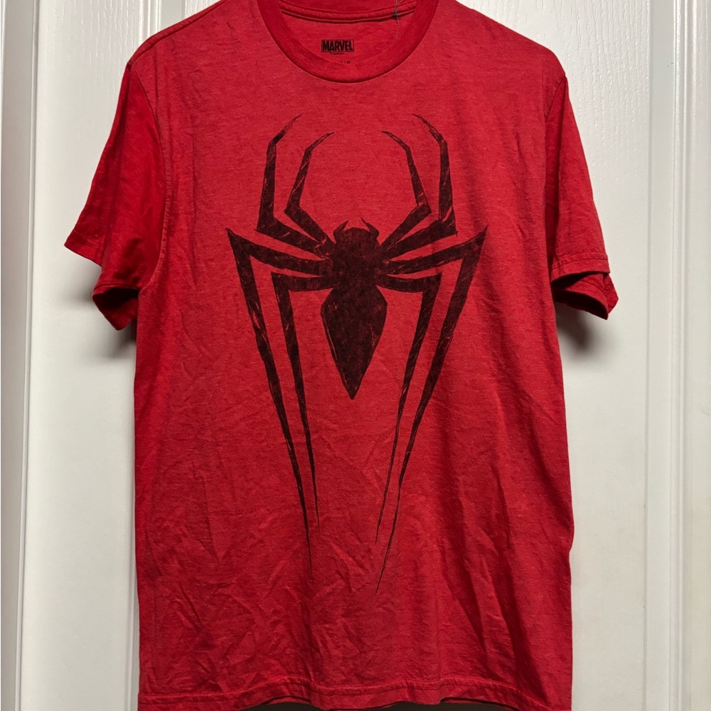 Marvel Red Spider Emblem T-Shirt